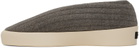 Fear of God Taupe Moc Knit Low Sneakers