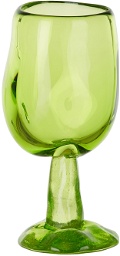 RiRa Green Nienke Sikkema Edition Addled Wine Glass