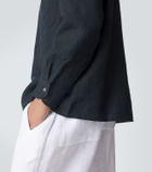Saman Amel Linen overshirt