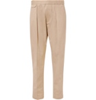 EQUIPMENT - The Original Tapered Pleated Lyocell and Cotton-Blend Twill Trousers - Neutrals