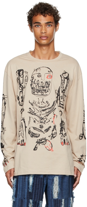 Photo: Charles Jeffrey Loverboy Graphic Long Sleeve T-Shirt