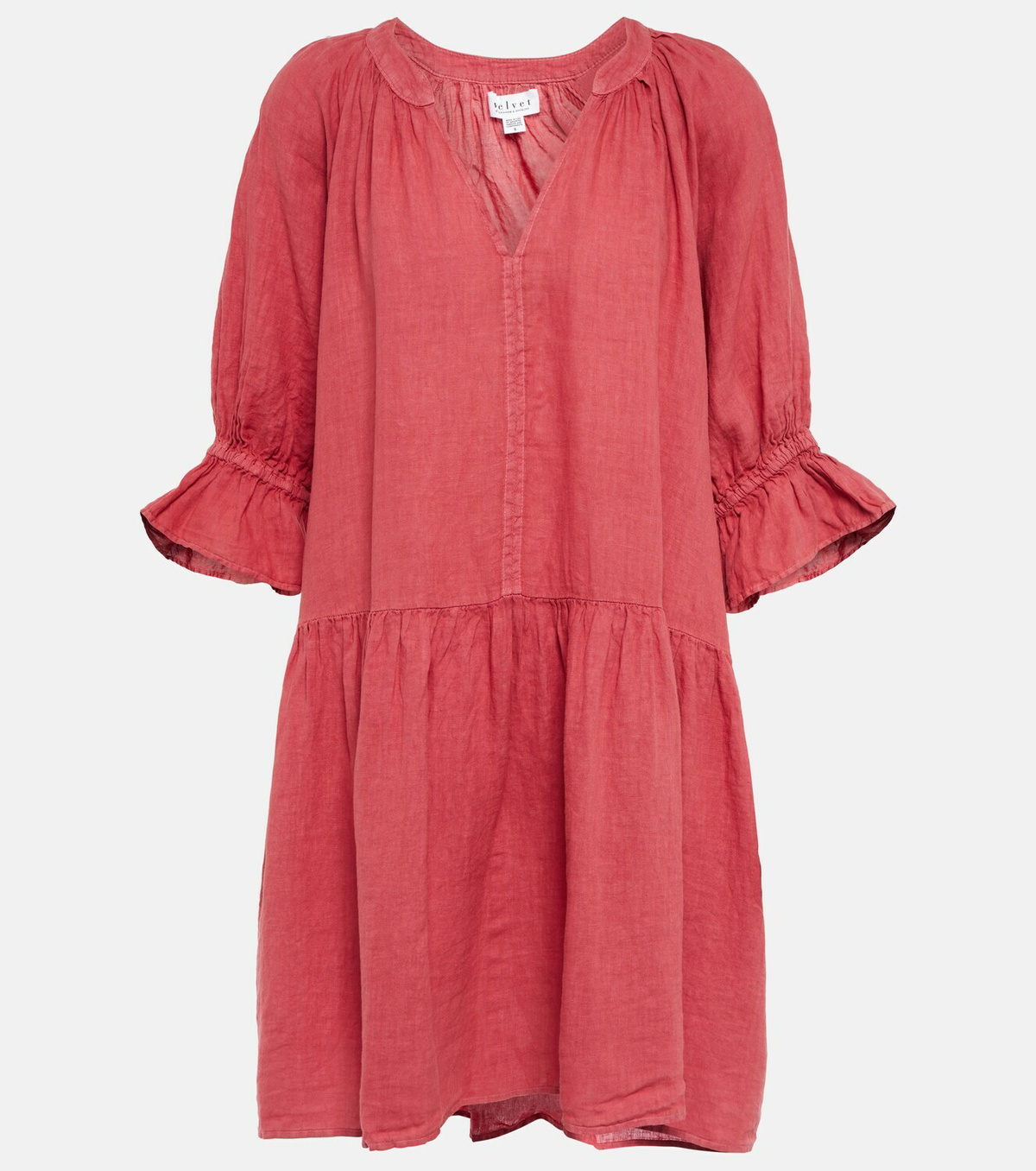 Velvet - Bria linen mini dress Velvet