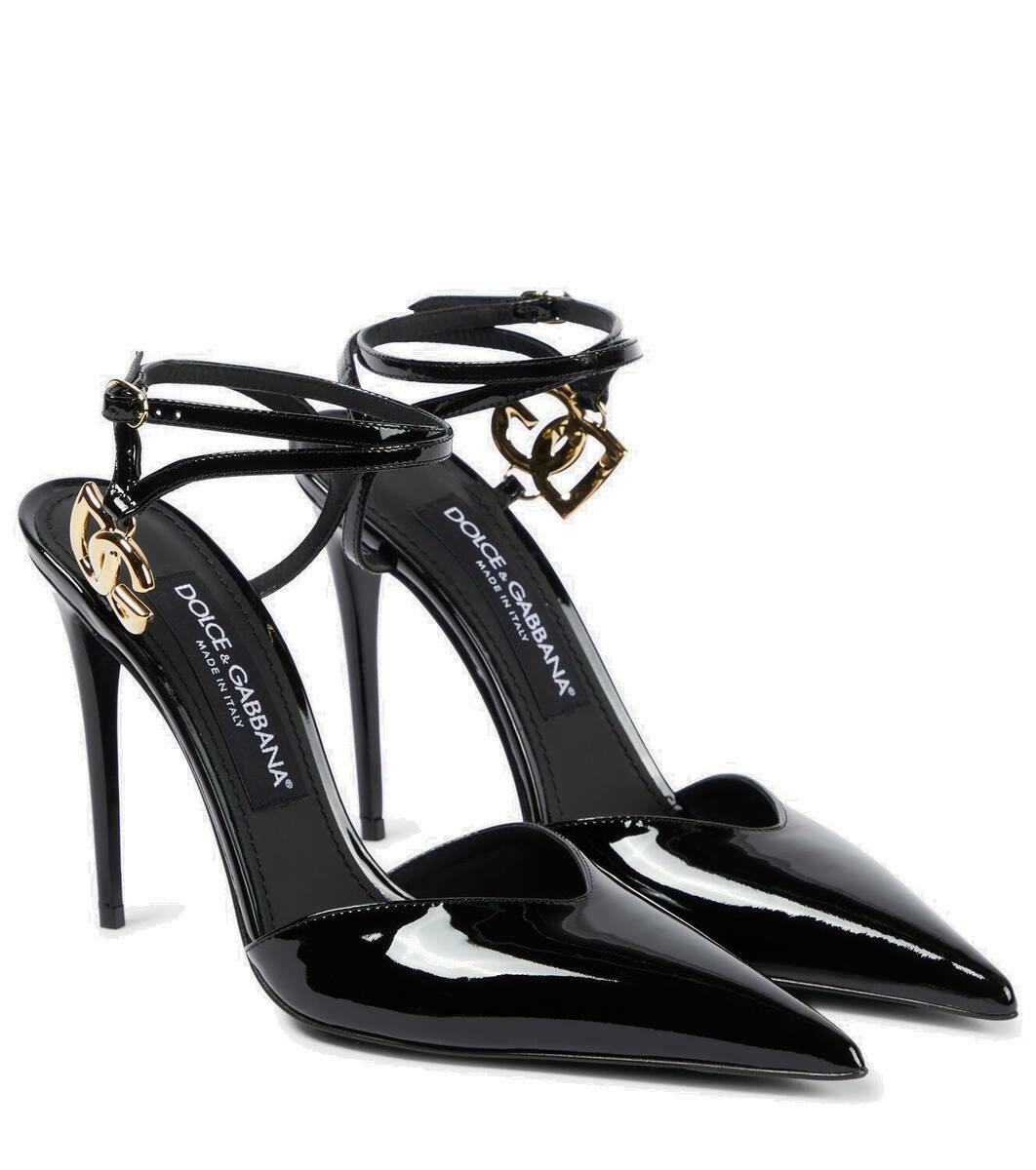 Dolce&Gabbana Patent leather slingback pumps Dolce & Gabbana