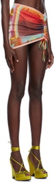 Jean Paul Gaultier Multicolor 'The Scarf' Miniskirt