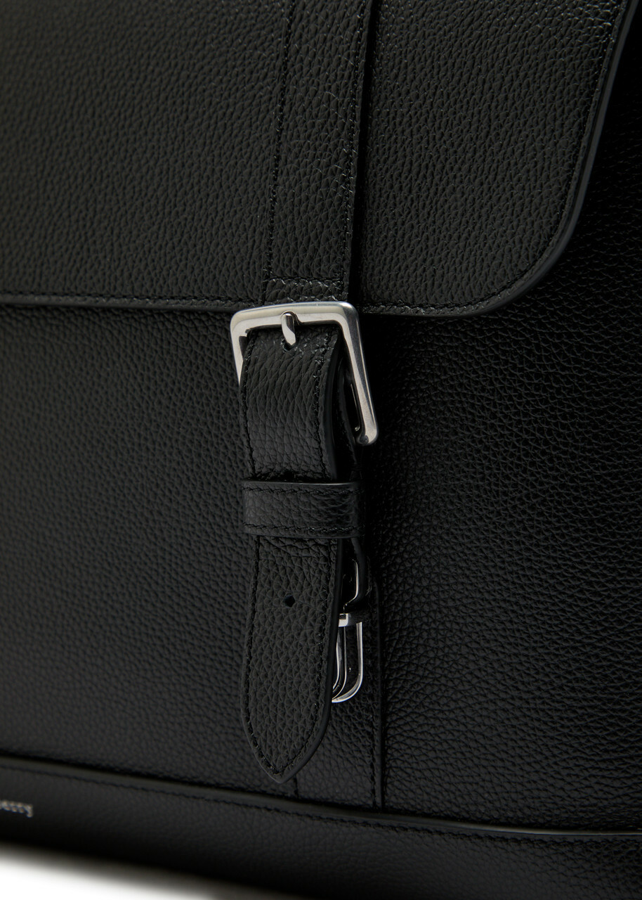 Mulberry Chiltern Grained Leather Brief Case - Black - One Size