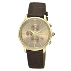 Porsamo Bleu Aura Chronograph Gold-tone Dial Mens Watch 1432BAUL