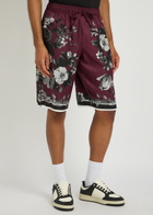 Dolce & Gabbana Floral-print Silk-twill Shorts Multicoloured 1