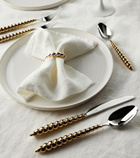 L'Objet x Jessica McCormack gold-plated stainless steel set