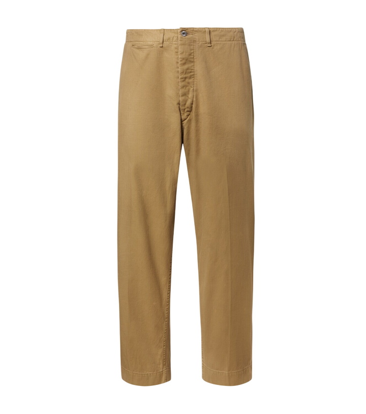 Photo: A.Presse Vintage cotton chinos
