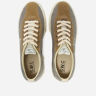 Stepney Workers Club Men's Dellow Track Nylon Sneakers in Silver