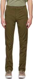 Nudie Jeans Khaki Easy Alvin Trousers