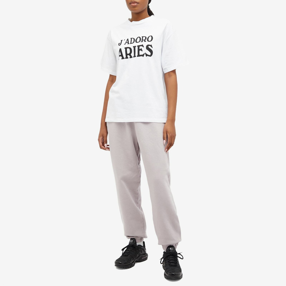 Aries Women's Aged Premium Temple Sweat Pants in Lilac