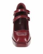 Nodaleto Womens Pumps Burgundy
