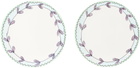 Marni White & Blue Serax Edition Breakfast Plate Set