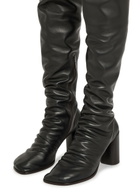 Lemaire 80 Leather Over-the-knee Boots Brown