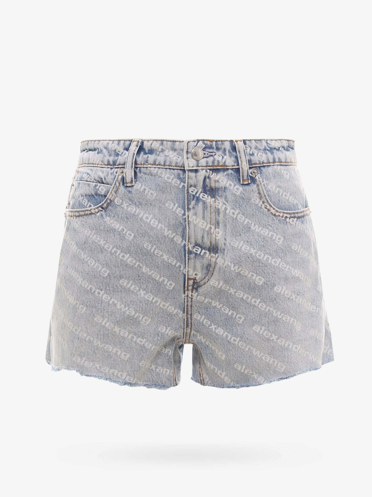 ショートパンツ ALEXANDER WANG Women Shorts Burmudas 4DC2204781 270 Blue Alexander Wang Shorts Blue Womens Alexander Wang