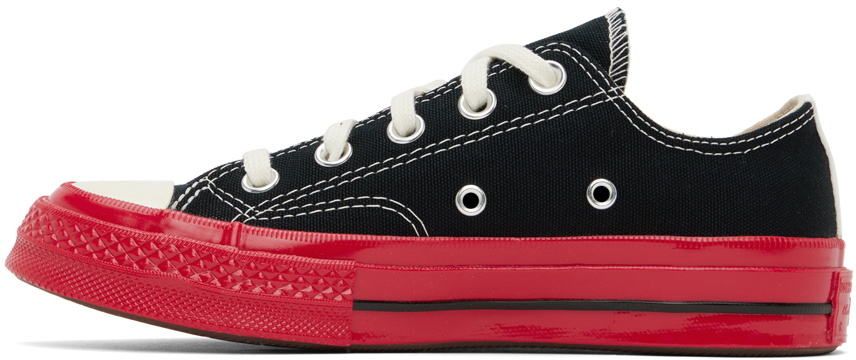 COMME des GARÇONS PLAY Black Converse Edition Chuck 70 Sneakers