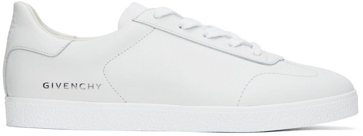Photo: Givenchy White Town Sneakers