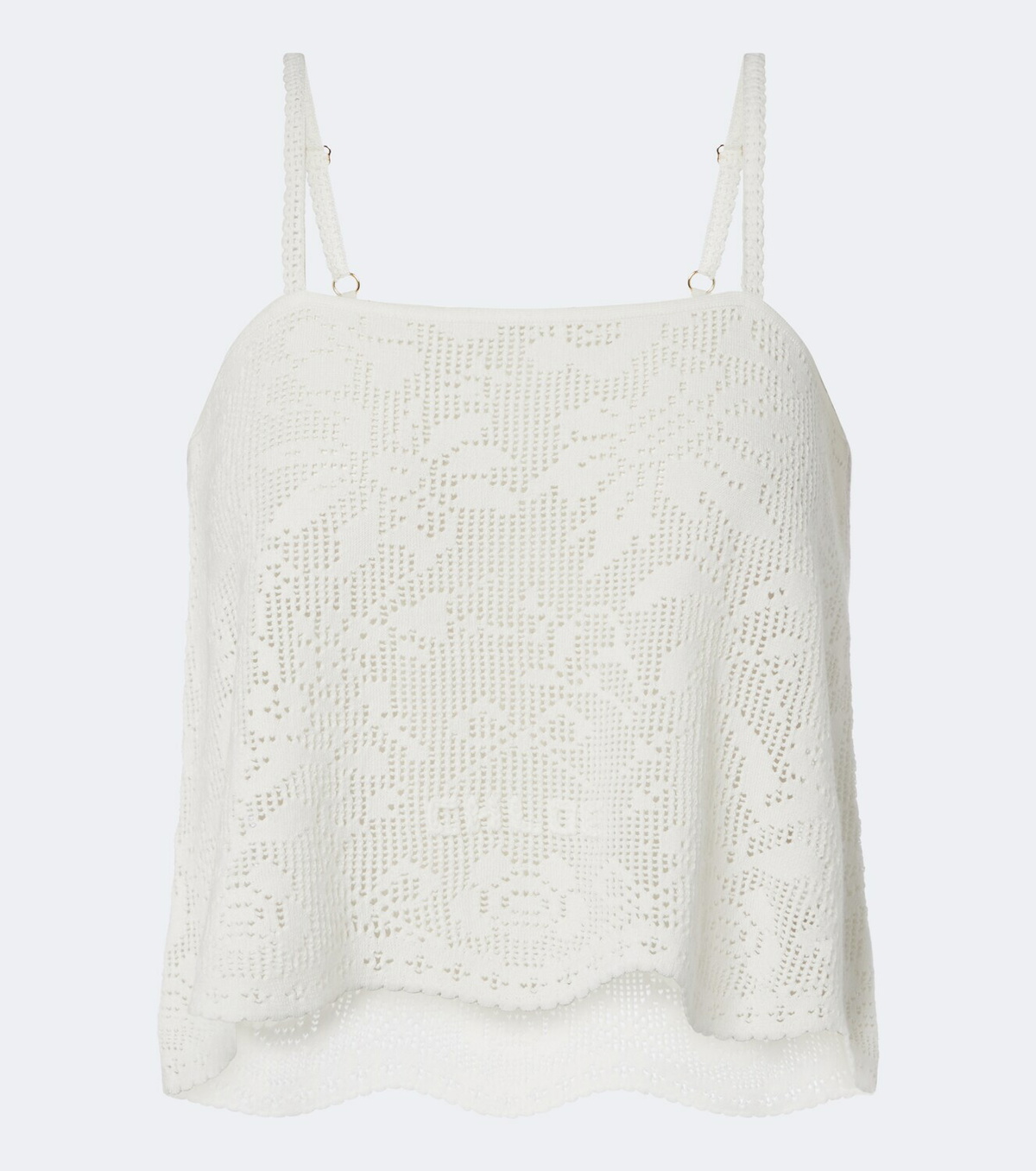 Chloé Pointelle cotton top