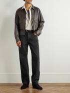 Nili Lotan - Majorca Leather Jacket - Brown