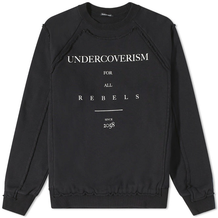 Photo: Undercoverism Men's Inside Out Sweat in Black