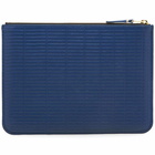 Comme des Garçons SA5100BK Brick Wallet in Blue