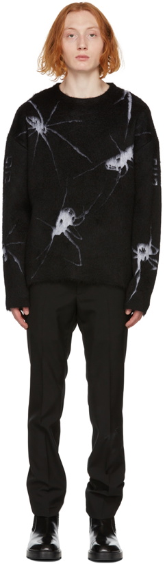 Photo: Givenchy Black & White Chito Edition Spider Sweater