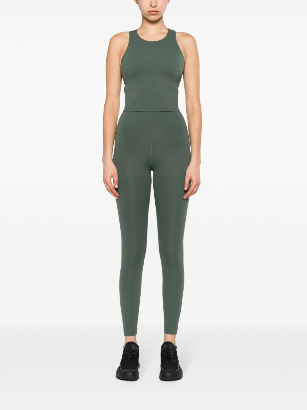 Lululemon Green Wunder Train Performance Leggings