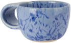 BOMBAC Blue Splatter Mug
