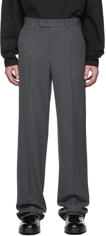 Photo: We11done Grey Wool Trousers