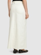 DESIGNERS REMIX Bennet Cotton Blend Long Skirt