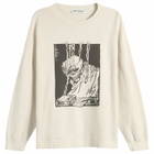 Our Legacy Men's Angry Fan Mail Slack Sweatshirt in Ivory