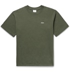 Adsum - Logo-Print Cotton-Jersey T-Shirt - Green