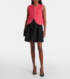 Giambattista Valli Wool-blend bouclé vest