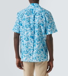 Vilebrequin Charli cotton and silk bowling shirt