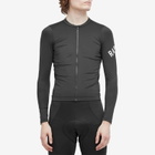 Rapha Men's Pro Team Long Sleeve Jersey in Grey/Black/White