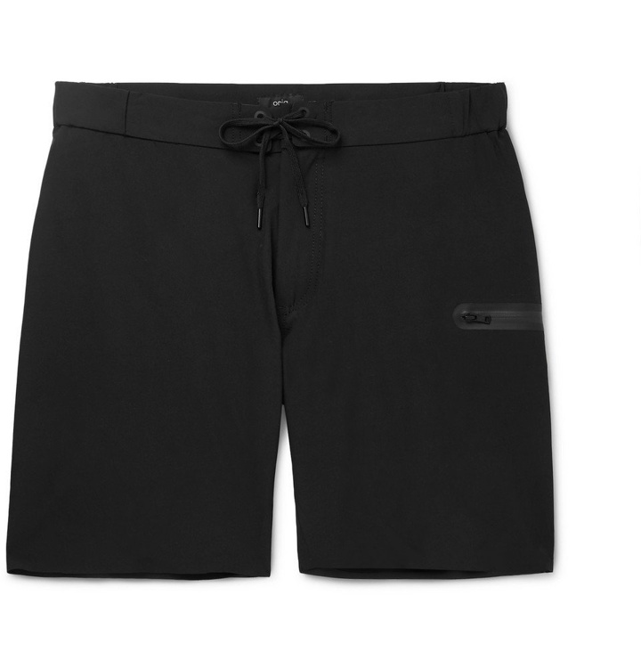 Photo: Onia - Ethan Long-Length Swim Shorts - Black