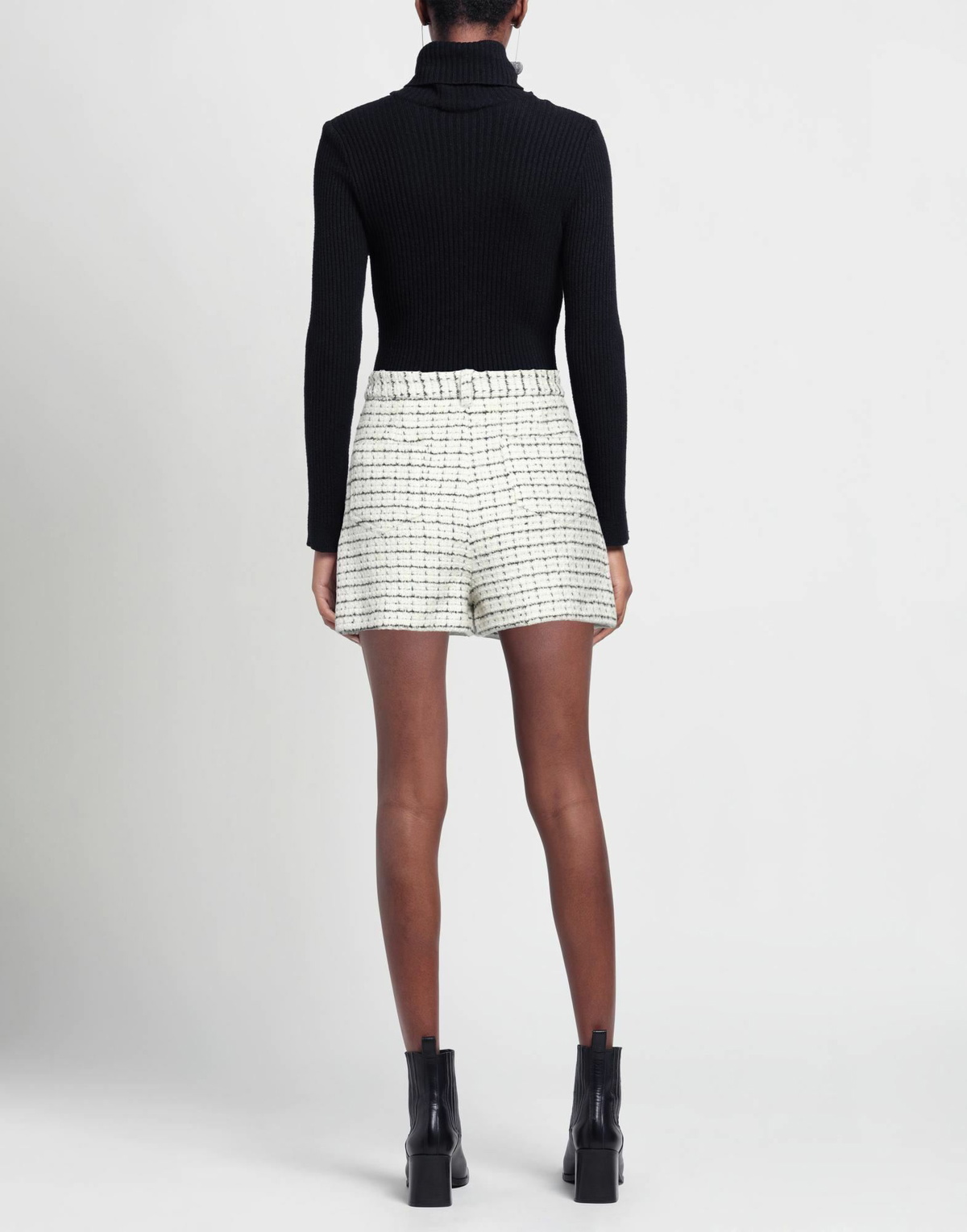 Maje Womens Shorts & Bermuda Shorts Ivory