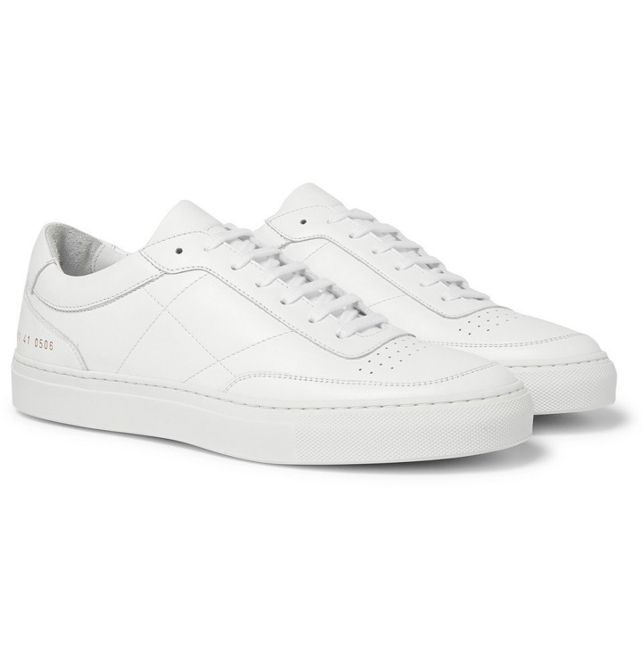 Photo: Common Projects - Resort Classic Leather Sneakers - White
