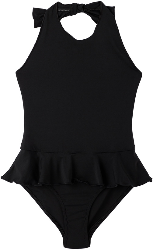 Photo: Caramel Kids Black Asparagus One-Piece Swimsuit