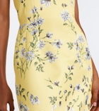 Emilia Wickstead Laelia floral bustier gown