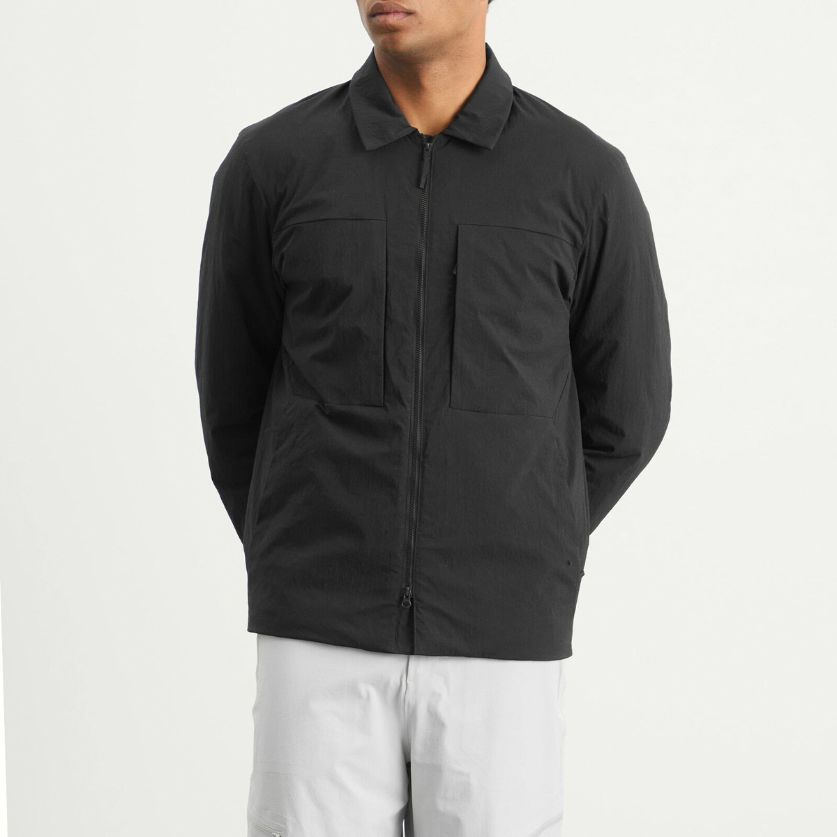 Arc'teryx Veilance Men's Mionn Insulated Overshirt in Black