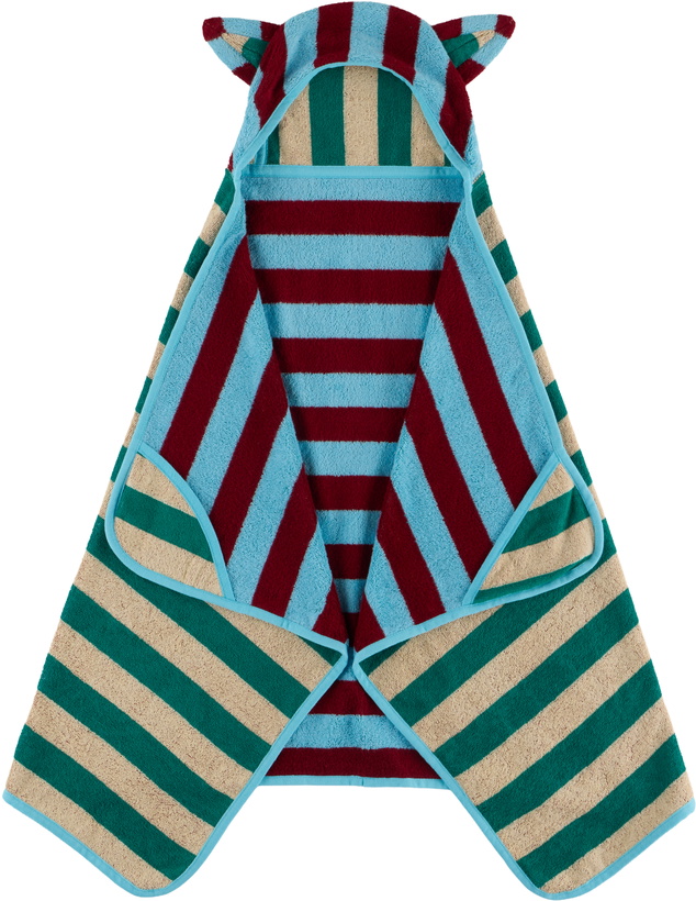 Photo: Dusen Dusen Multicolor Baby Hooded Bath Towel