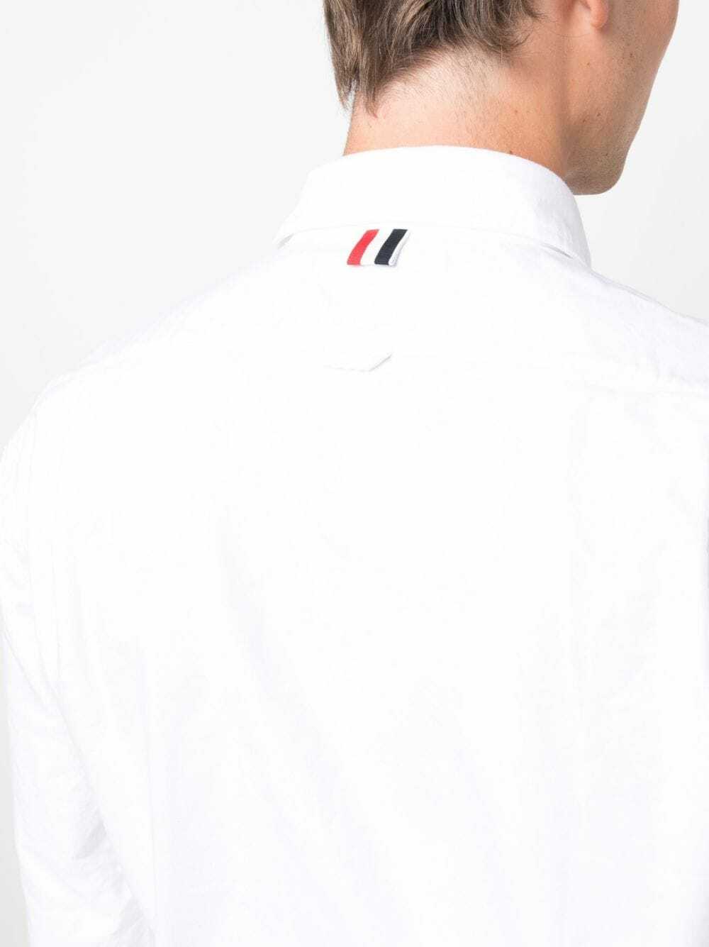 thom browne tie shirt