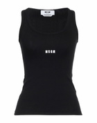 Msgm Womens Tank top in Black