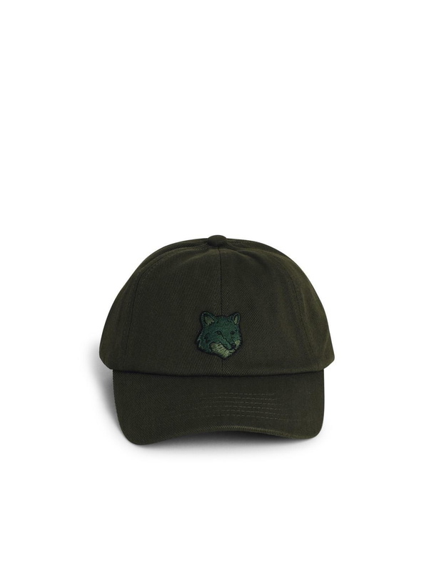 Photo: Maison Kitsuné Green Cotton Cap