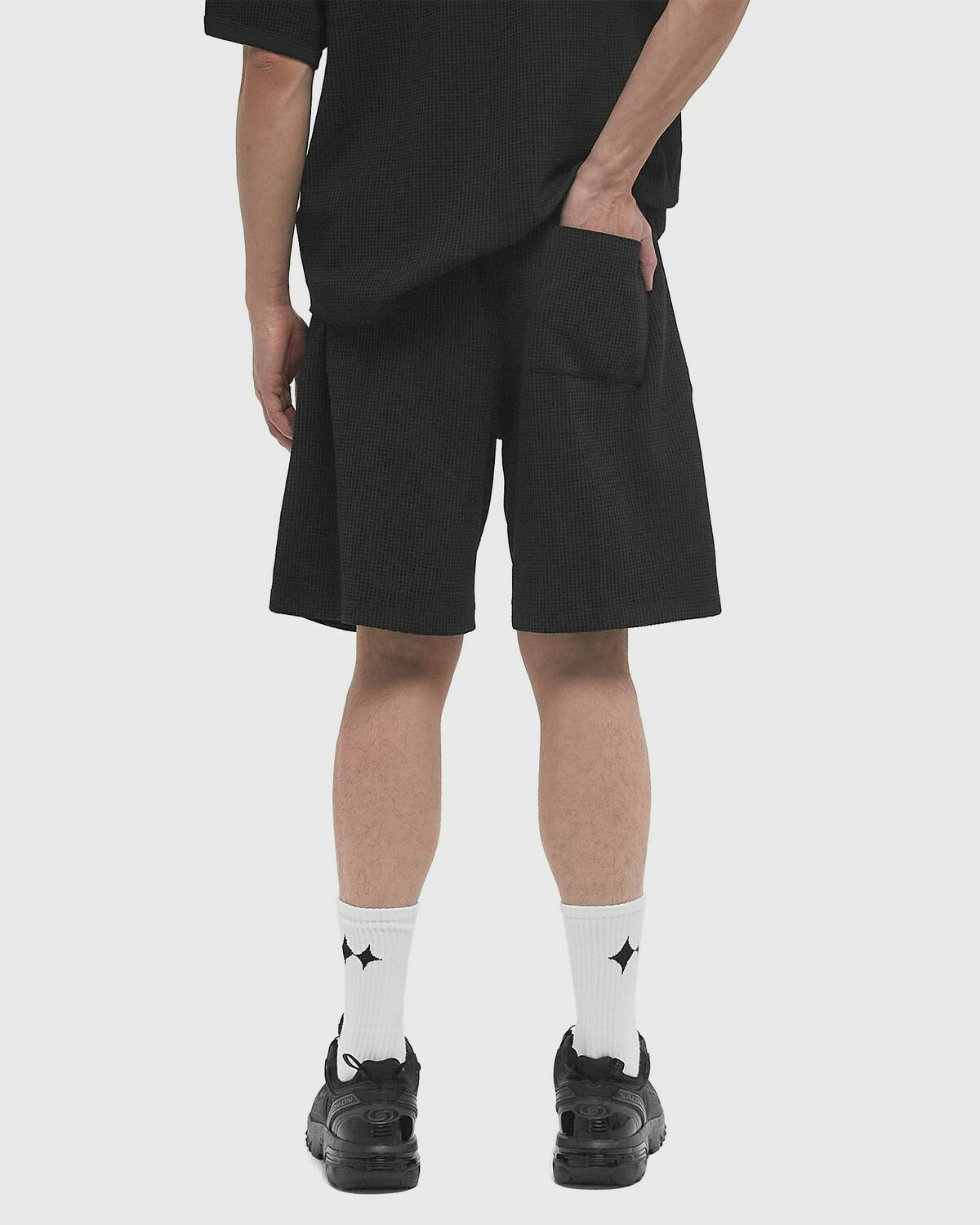 Goldwin WF Light Shorts Black Mens Casual Short