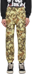 Awake NY Green Camo Sweatpants