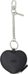 Marc Jacobs Black 'The Heart Pouch' Bag Charm