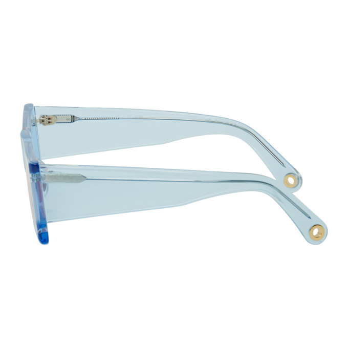 サングラス JACQUEMUS Woman Sunglasses Blue LES LUNETTES SOLEIL BLUE Jacquemus Blue Les Lunettes Soleil Sunglasses Jacquemus